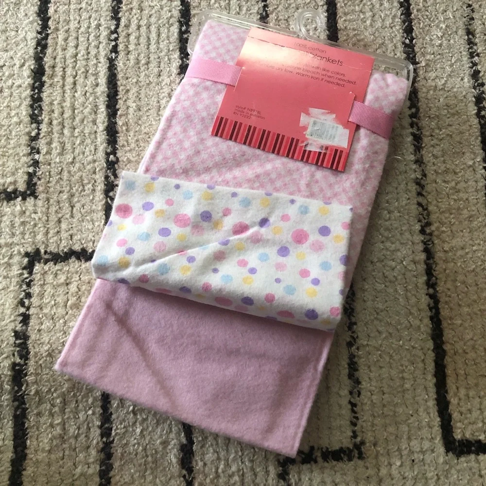 Carter’s flannel blankets NWT